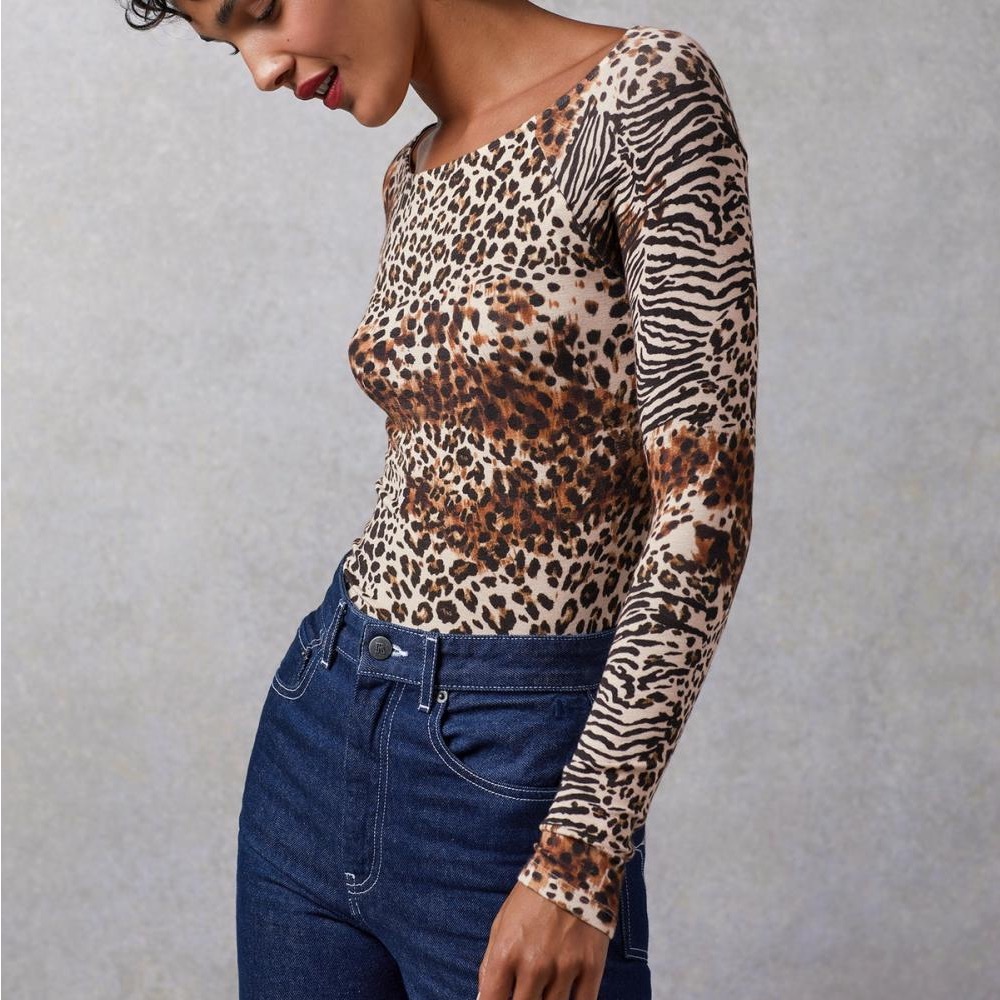 Rouje Alaina Top IN Maroon- FR38